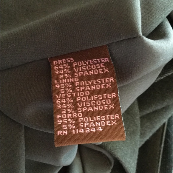 Eliza J Grey V neck dress - Picture 7 of 11